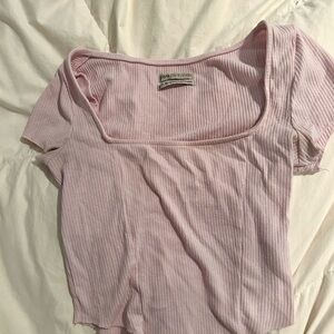 Urban outfitters light pink top